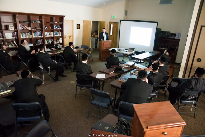 STAR-K Presents Shiur on Chalav Yisrael to the Yungerleit of Baltimore’s Khal Chasidim Kollel L’Horo’ah