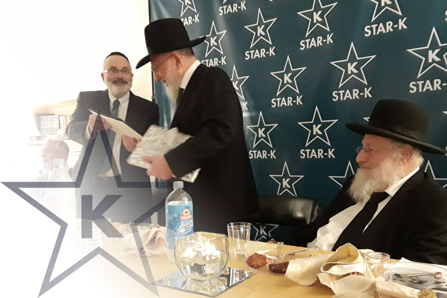 STAR-K Kosher Certification Director of Supervision Rabbi Eliyahu Shuman Retires After 42 Years